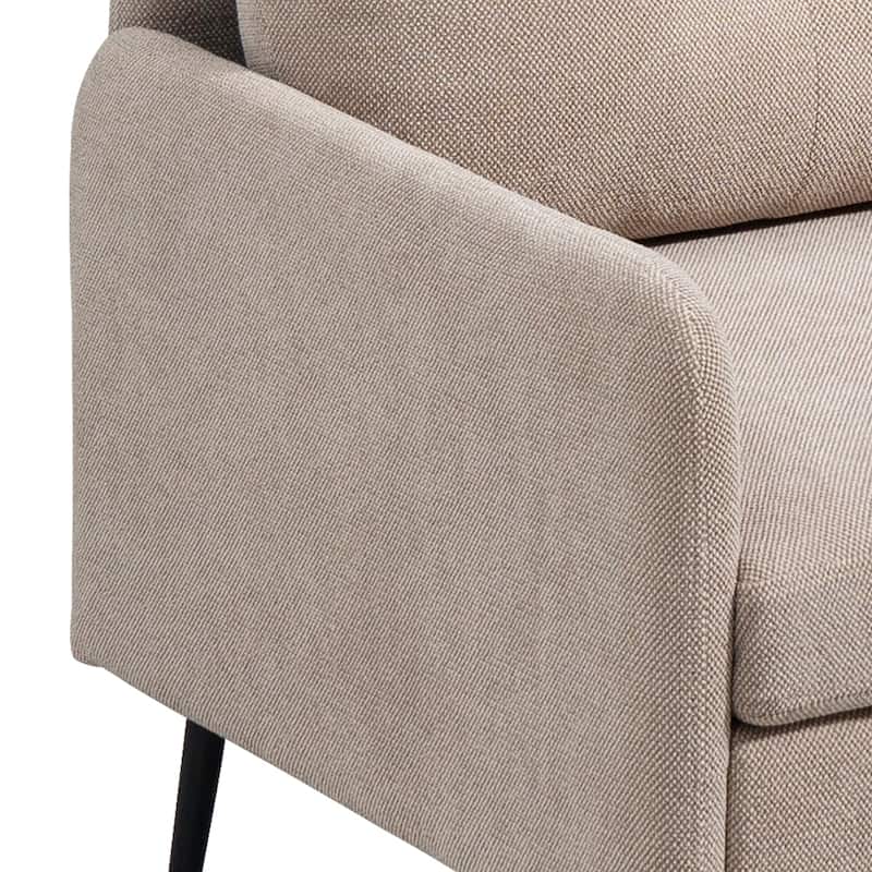 Comfy Chenille Club Fabric Armchair