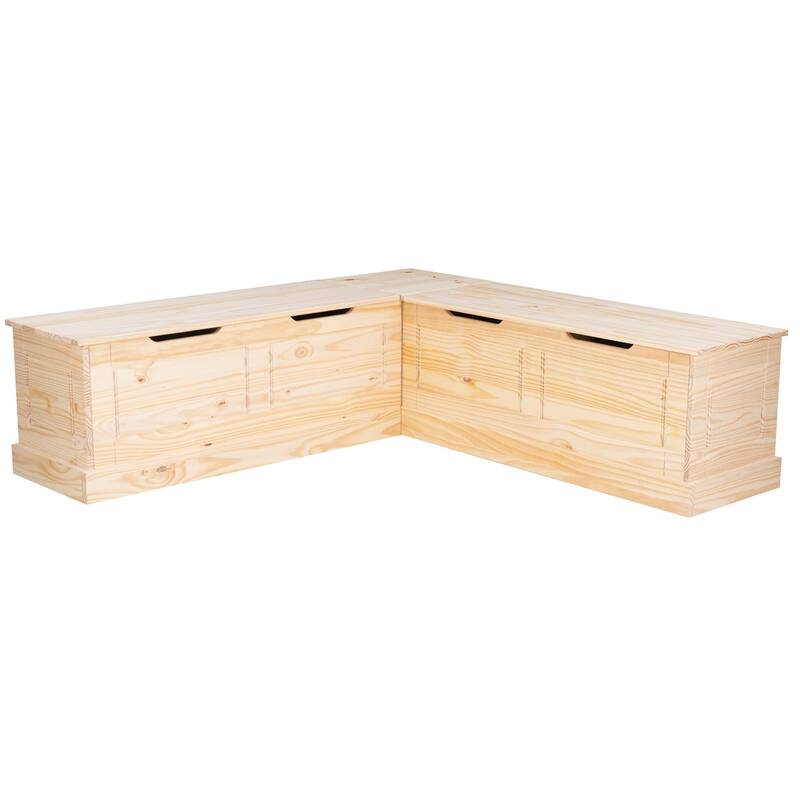 Josie L-shaped Backless Breakfast Nook Bench