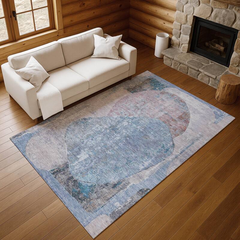 Premium Washable Super Soft Abstract Modern Mayfield Rug