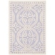preview thumbnail 24 of 121, SAFAVIEH Handmade Cambridge Myrtis Moroccan Wool Rug 2'6" x 4' - Lavender/Ivory