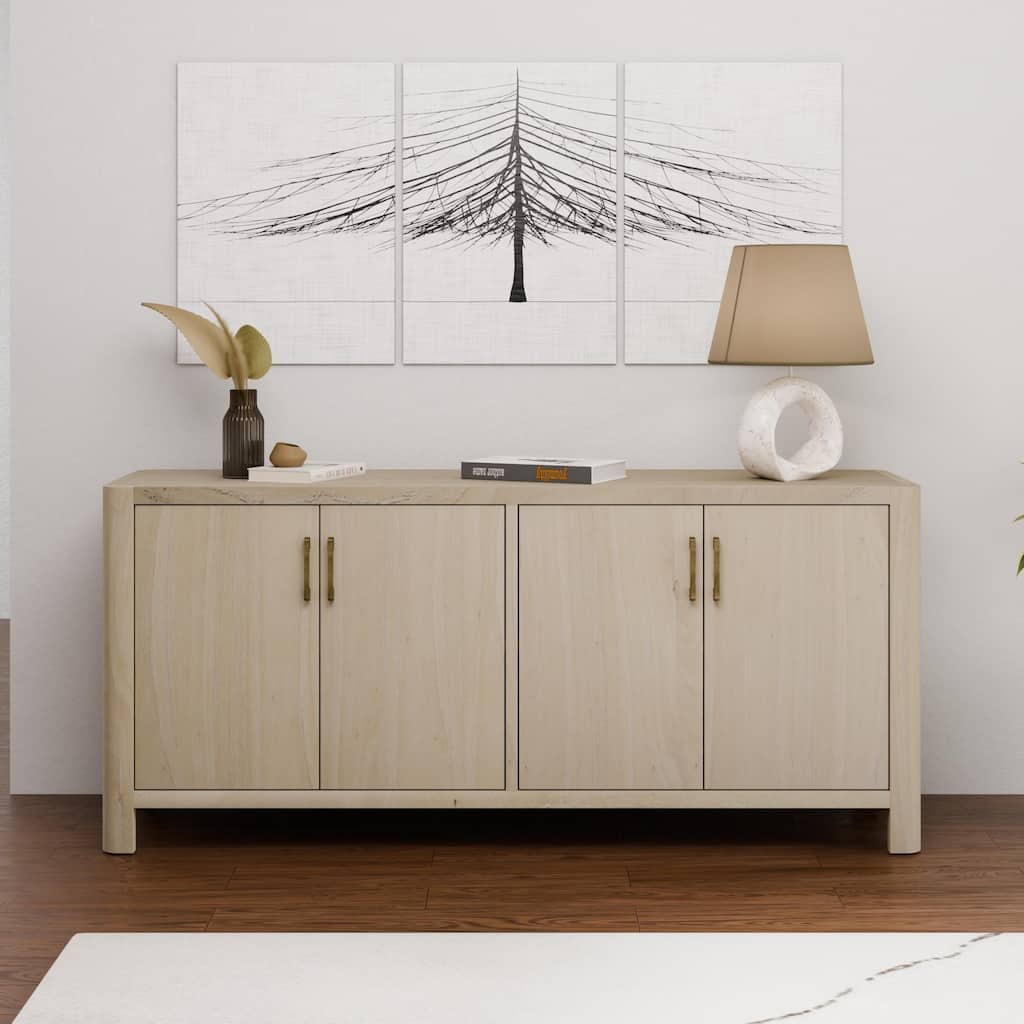 NPD Furniture Trevin 72" Wide 4 Doors Buffet