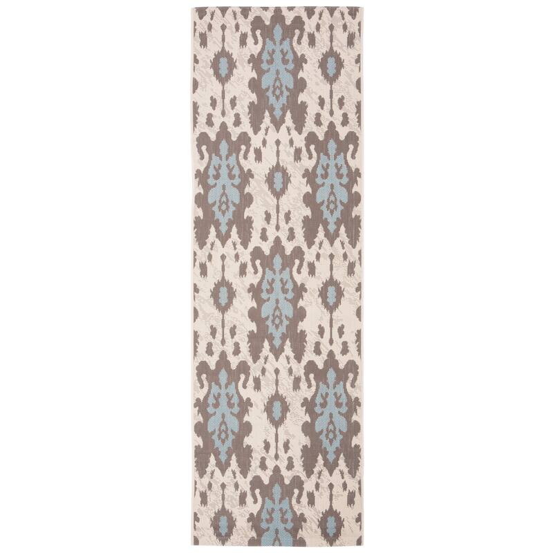 SAFAVIEH Courtyard Louann Indoor/ Outdoor Waterproof Patio Backyard Rug