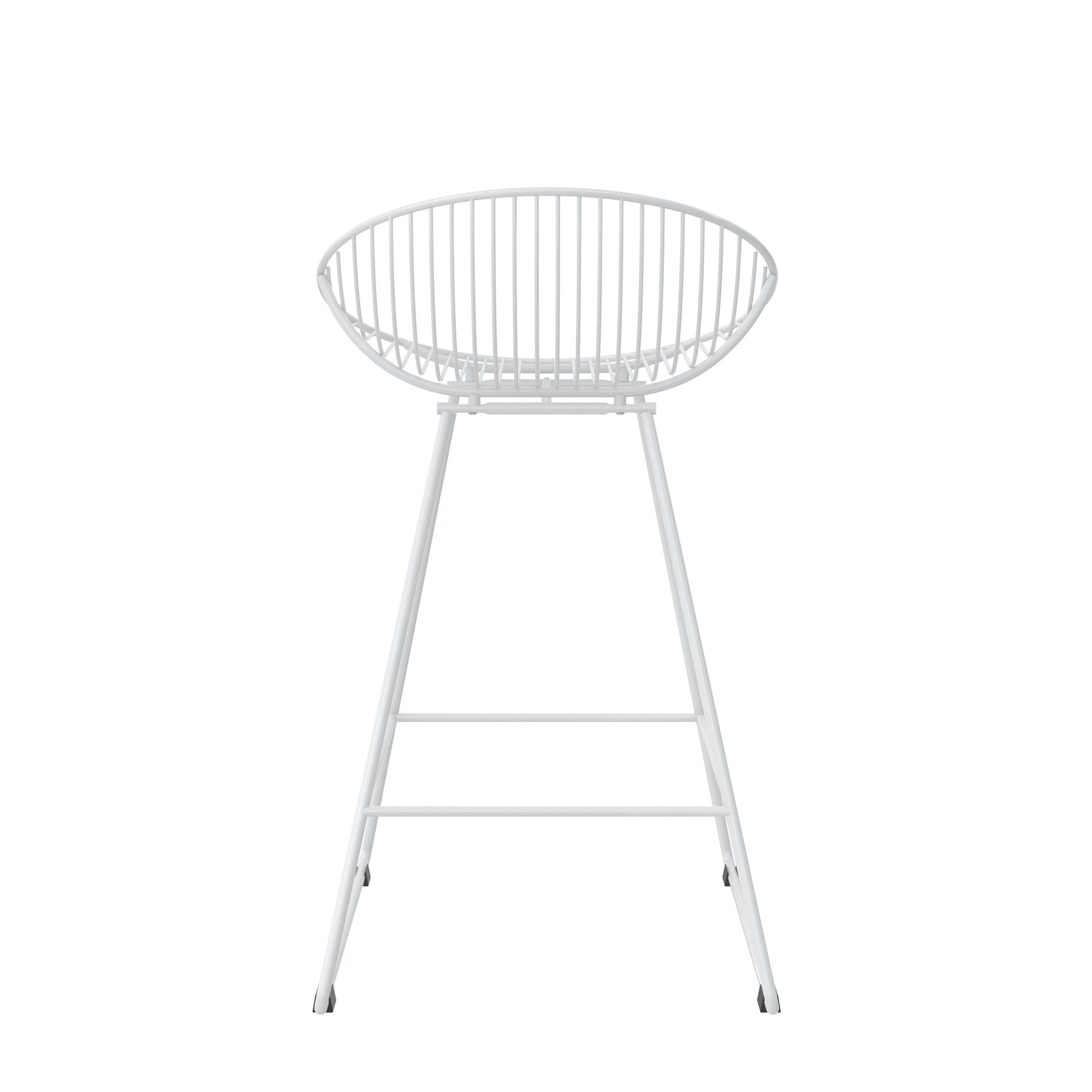 Cosmoliving by cosmopolitan ellis outlet wire counter stool