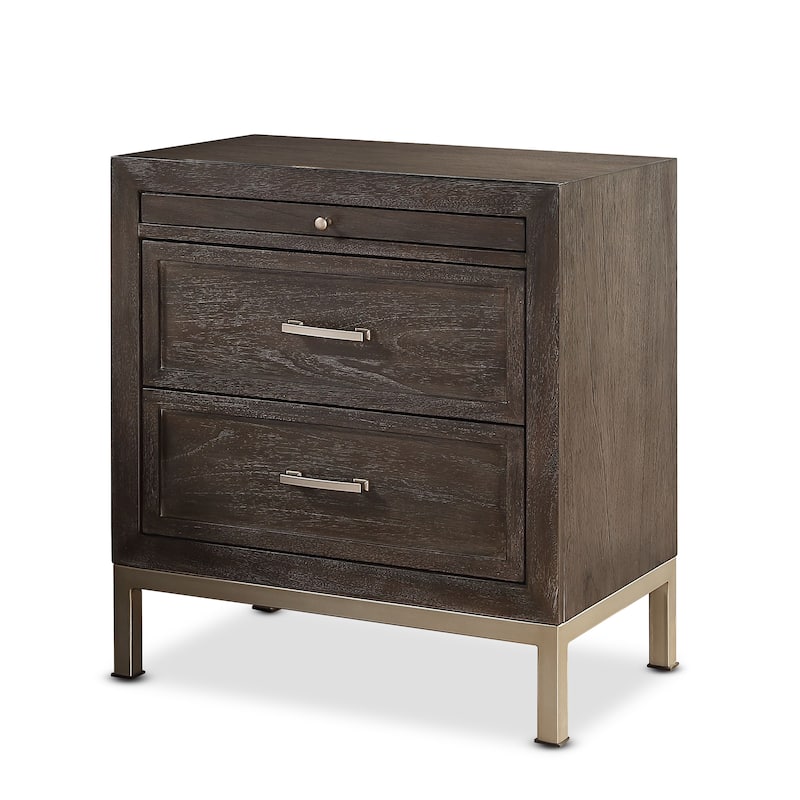 Steve Silver Bremond 2-drawer Walnut Nightstand