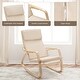 preview thumbnail 18 of 20, Costway Set of 2 Bentwood Rocking Chair Relax Rocker Lounge Chair