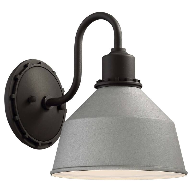 The Great Outdoors Mantiel Single Light 9-3/4" High Outdoor Wall