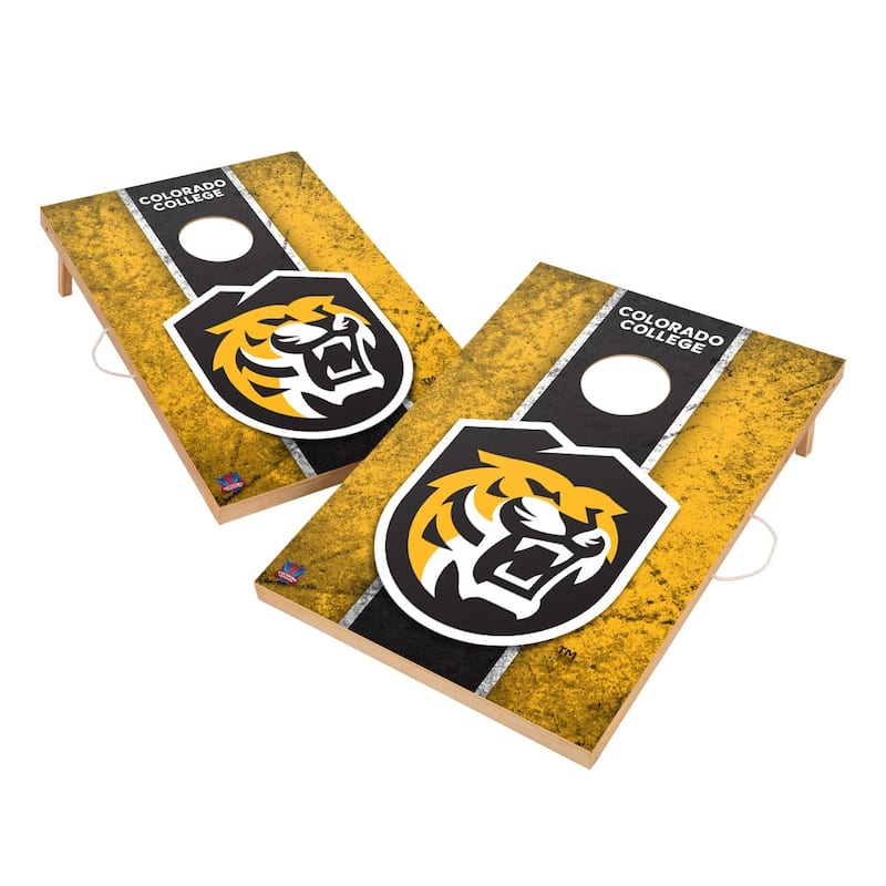 Vintage Colorado College Tigers Regulation 2x4 Cornhole Set