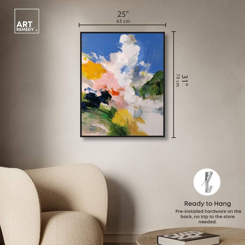 Clouds and Color II Canvas by Art Remedy