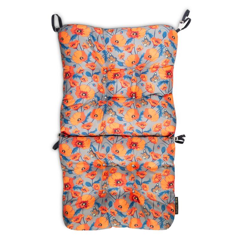 Frida Kahlo + Classic Accessories Patio Cushion Seat/Back, 41.5 Inch