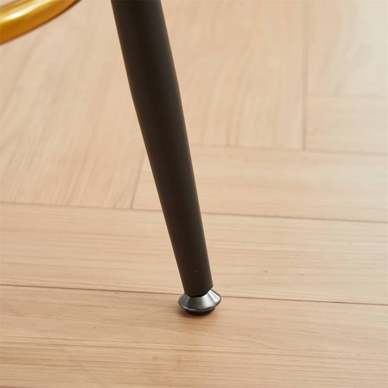 Counter Height Bar Stools Set of 2,360° Swivel Upholstered Barstools