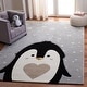 preview thumbnail 3 of 12, SAFAVIEH Carousel Kids Nette Penguin Rug 3'3" x  5'3" - Rectangle