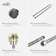 preview thumbnail 11 of 24, Luxury Solid Brass Single Hole Bathroom Vessel Sink Faucet