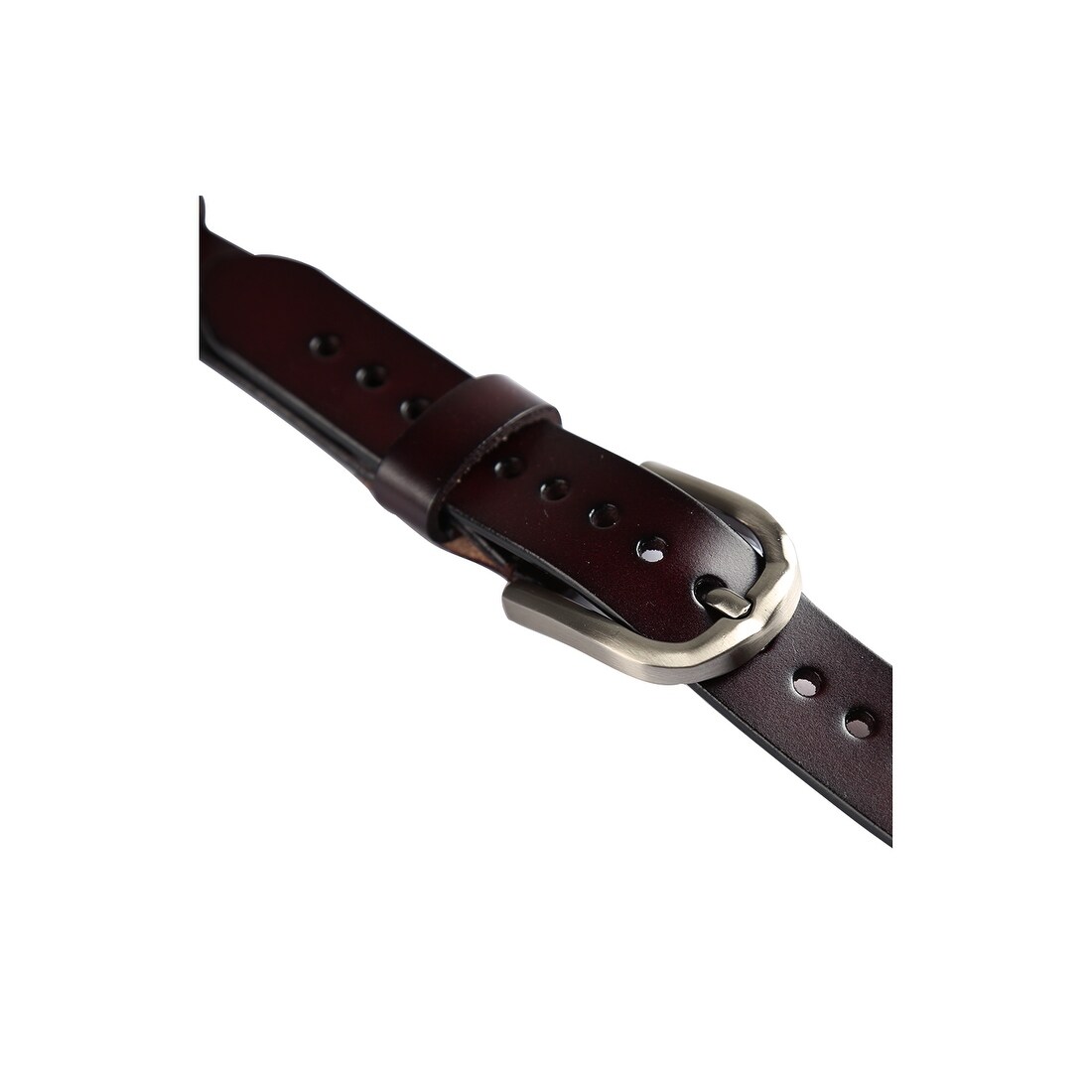 Shop Women Fashionable Stylish Single Pin Buckle Casual Thin Belt