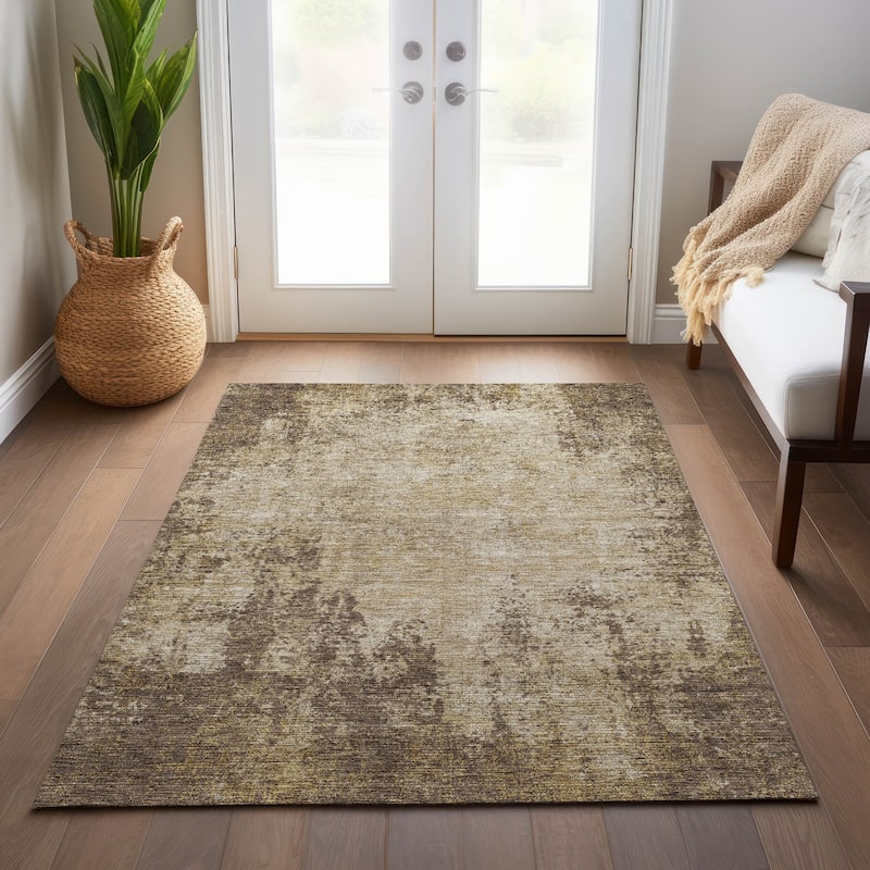 Machine Washable Indoor/ Outdoor Chantille Rug