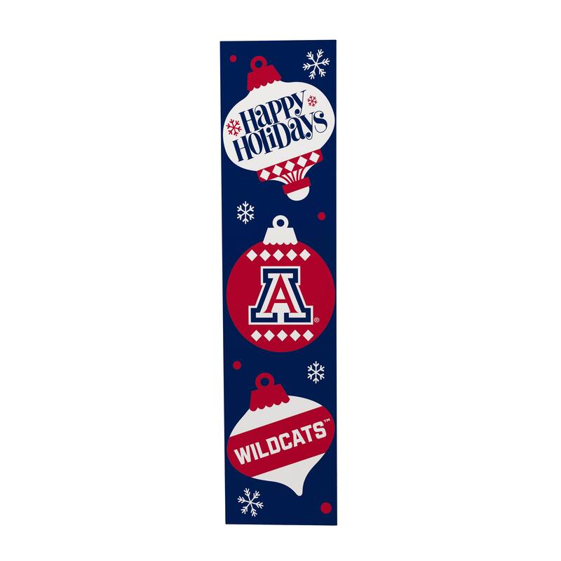 47" Double Sided Seasonal Porch Leaner, University of Arizona - 47" x 11.25"