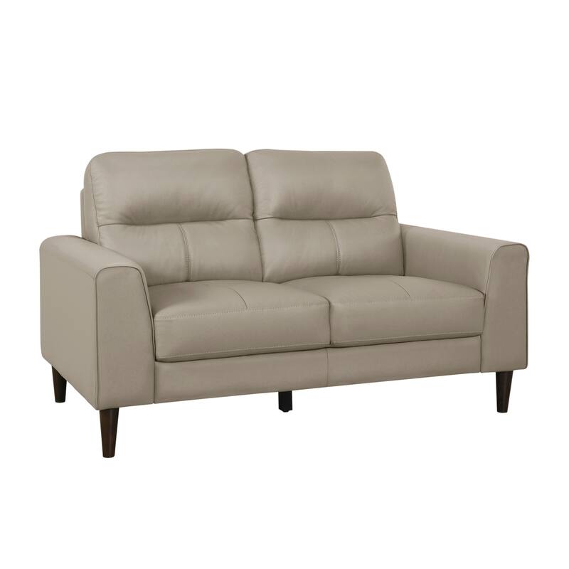 Dakota 3-Piece Leather Match Living Room Sofa Set