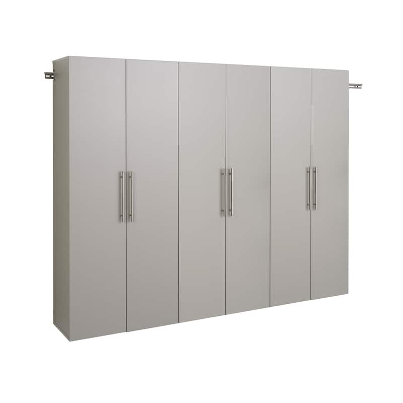 Prepac HangUps 90" Storage Cabinet Set D - 3pc - 90" W x 72" H x 16" D