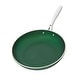 preview thumbnail 1 of 5, Granitestone Emerald 10" Ultra Nonstick Fry Pan with Stay Cool Handle Cookware