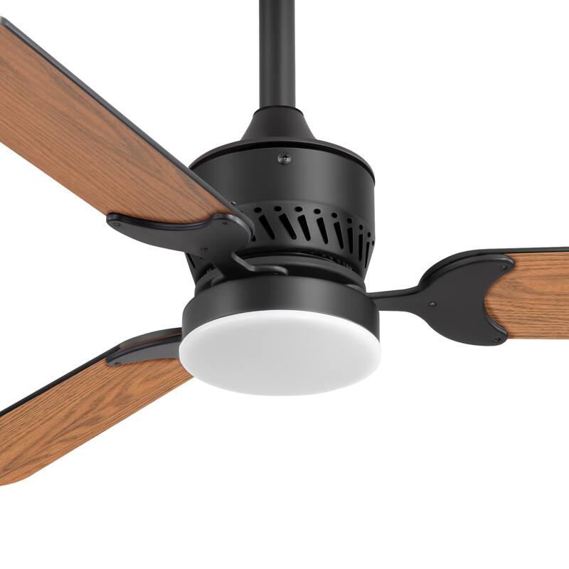1/2 Set 42-in Integrated Ceiling Fan with LED Light and Remote(3 Reversible Blades）
