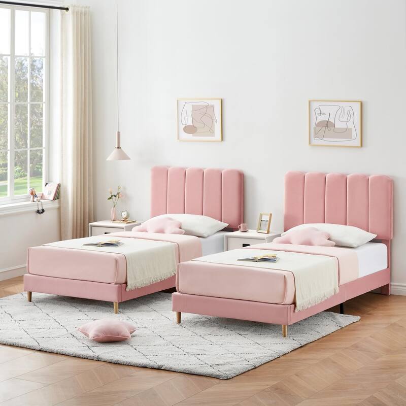 Upholstered Platform Bed Frame