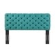 preview thumbnail 52 of 54, Lizzy Tufted Twin Performance Velvet Headboard