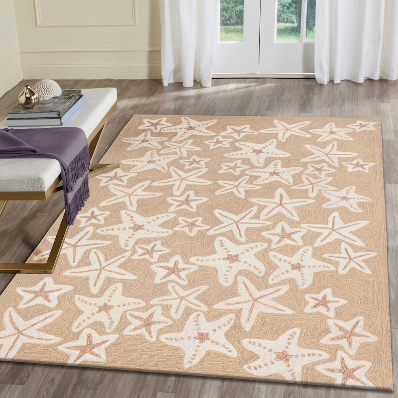 Liora Manne Capri Starfish Indoor/Outdoor Rug