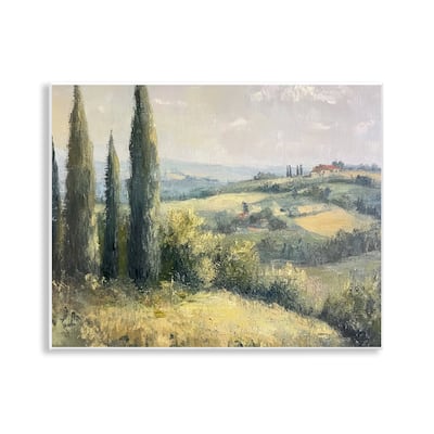 Stupell Rolling Hills Country View Wall Plaque Art Design By Petal Prints Design