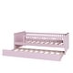 preview thumbnail 28 of 26, Twin Platform Bed with Trundle and Guardrail