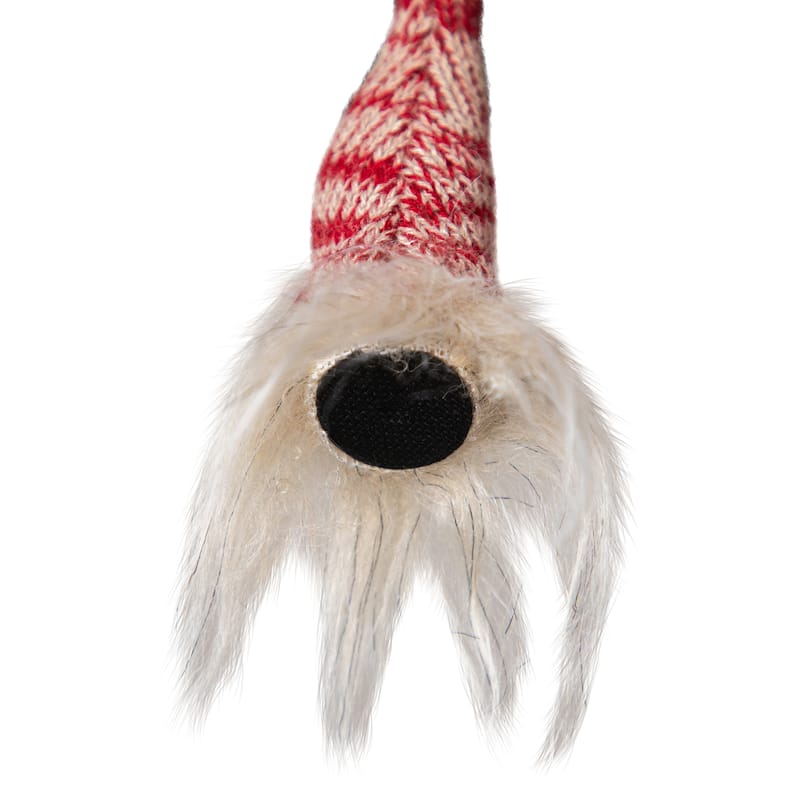 Mini Gnomes with Knitted Hat Christmas Decorations - 3.5" - Set of 3