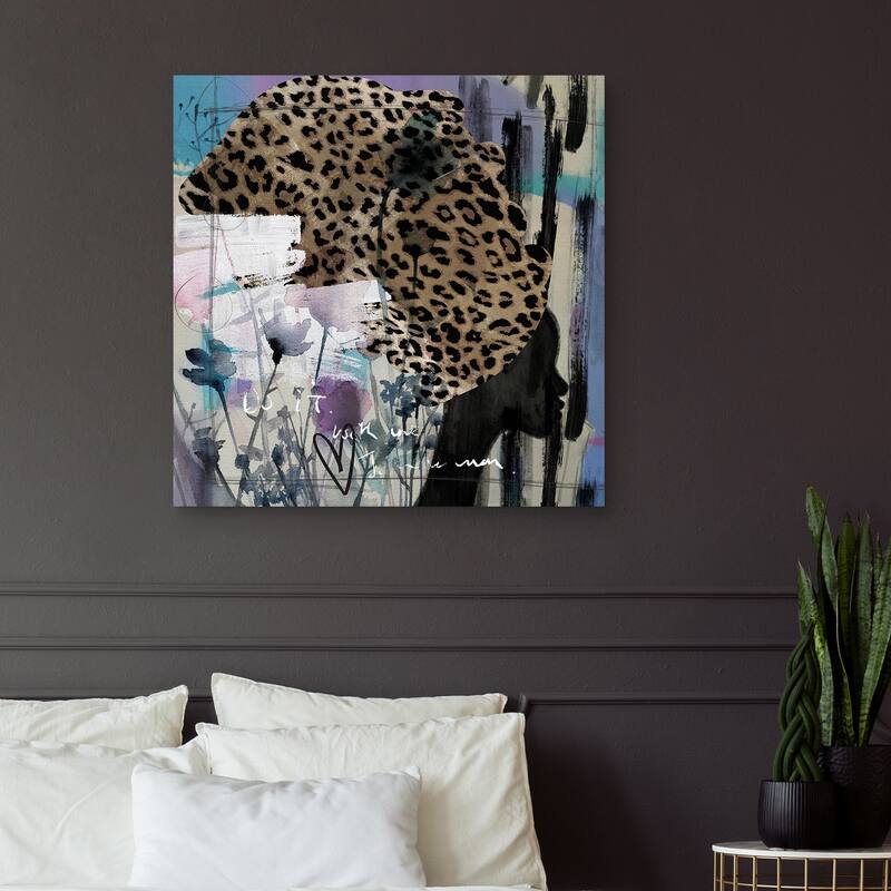 Turban Beauty by Synthia SAINT JAMES Canvas Art Print