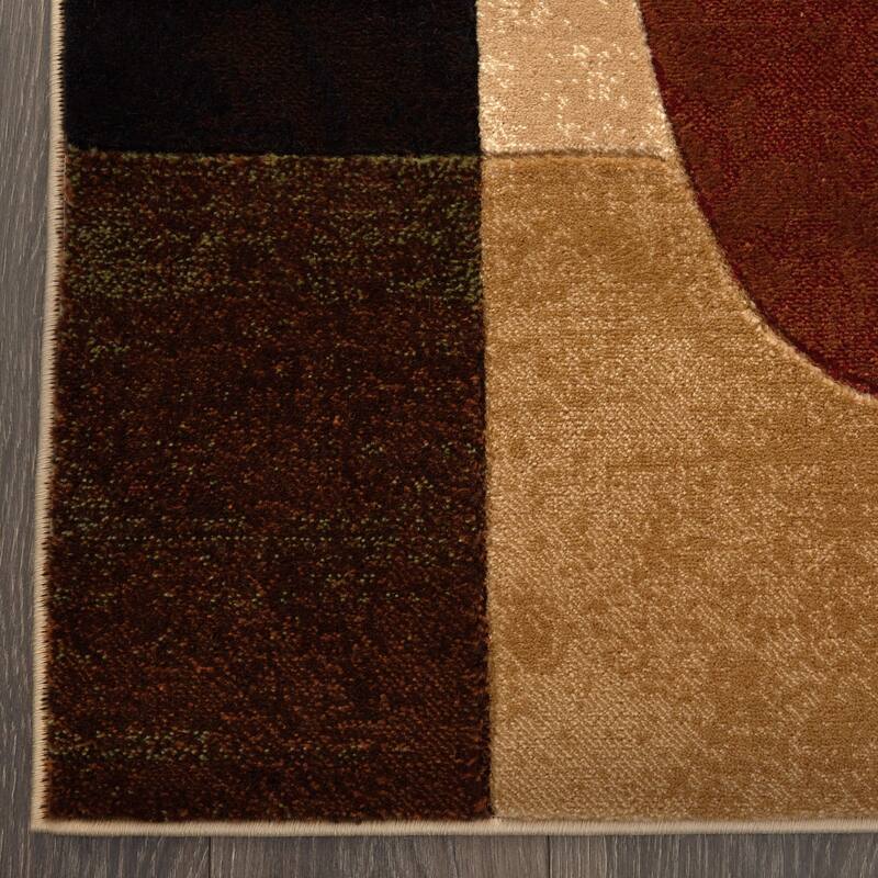 Home Dynamix Tribeca Jasmine Contemporary Geometric Area Rug