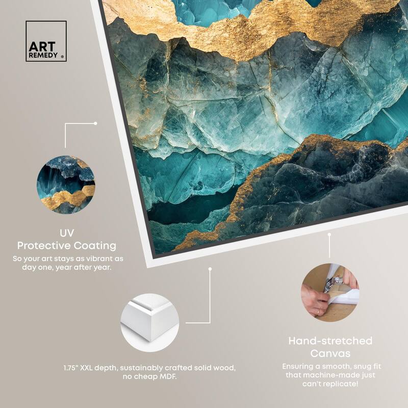 Power Edge II Canvas by Art Remedy