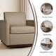 preview thumbnail 89 of 154, Set of 2 Modern Swivel Accent Armchairs Upholstered Arm Chairs