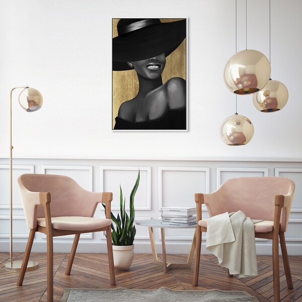 Oliver Gal 'That Chic Girl II' Fashion and Glam Wall Art Framed