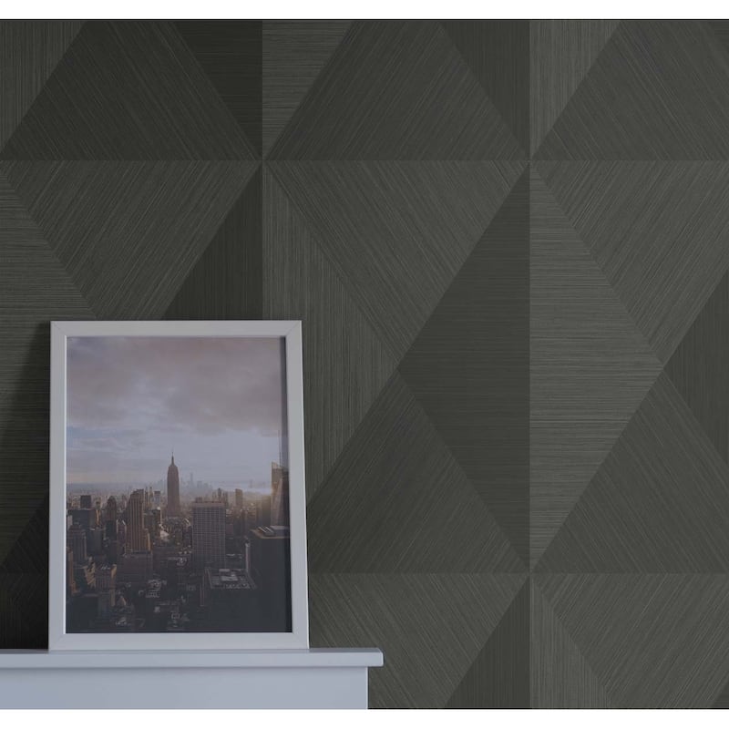 Seabrook Designs Pinnacle Embossed Vinyl Unpasted Wallpaper