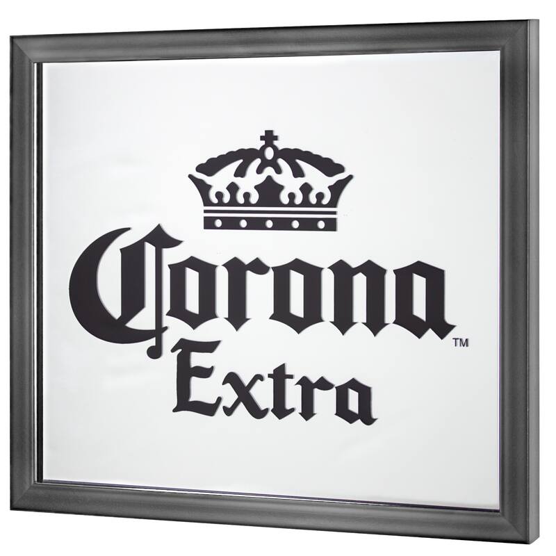 Corona Extra Screen Printed Mirror - Black