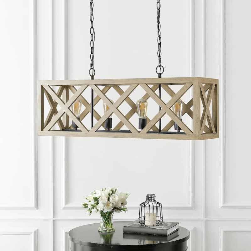 SAFAVIEH Sagan Pendant - 10"x36"x19.5-91.5" - 36"W x 10"D x 68"H
