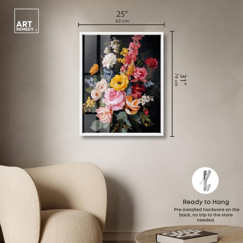 Garden Richness II Shadowbox by Art Remedy