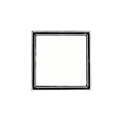 Infinity Drain 5" Tile Insert PVC Clamp Down Drain Kit