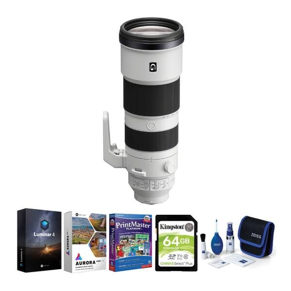 Shop Sony Fe 200 600mm F 5 6 6 3 G Oss Super Telephoto Lens Bundle Overstock 30707827