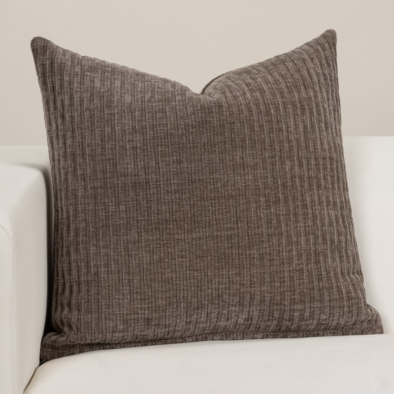 Seagrass Designer Throw Pillow - 21" x 12" - Brown