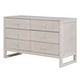preview thumbnail 14 of 20, Nestfair Rustic Wooden Dresser Storage Cabinet with 6 Drawers