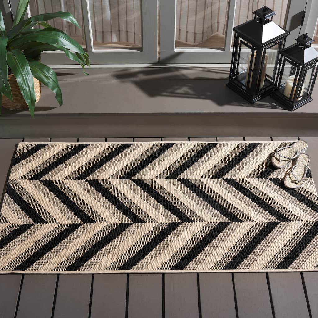 SAFAVIEH Courtyard Julianne Indoor/ Outdoor Waterproof Patio Backyard Rug