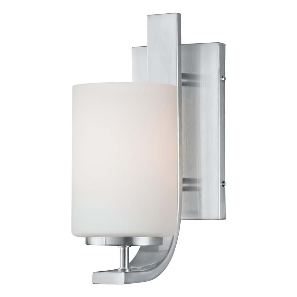 Pendenza 11.5-inch High 1-Light Sconce in Brushed Nickel