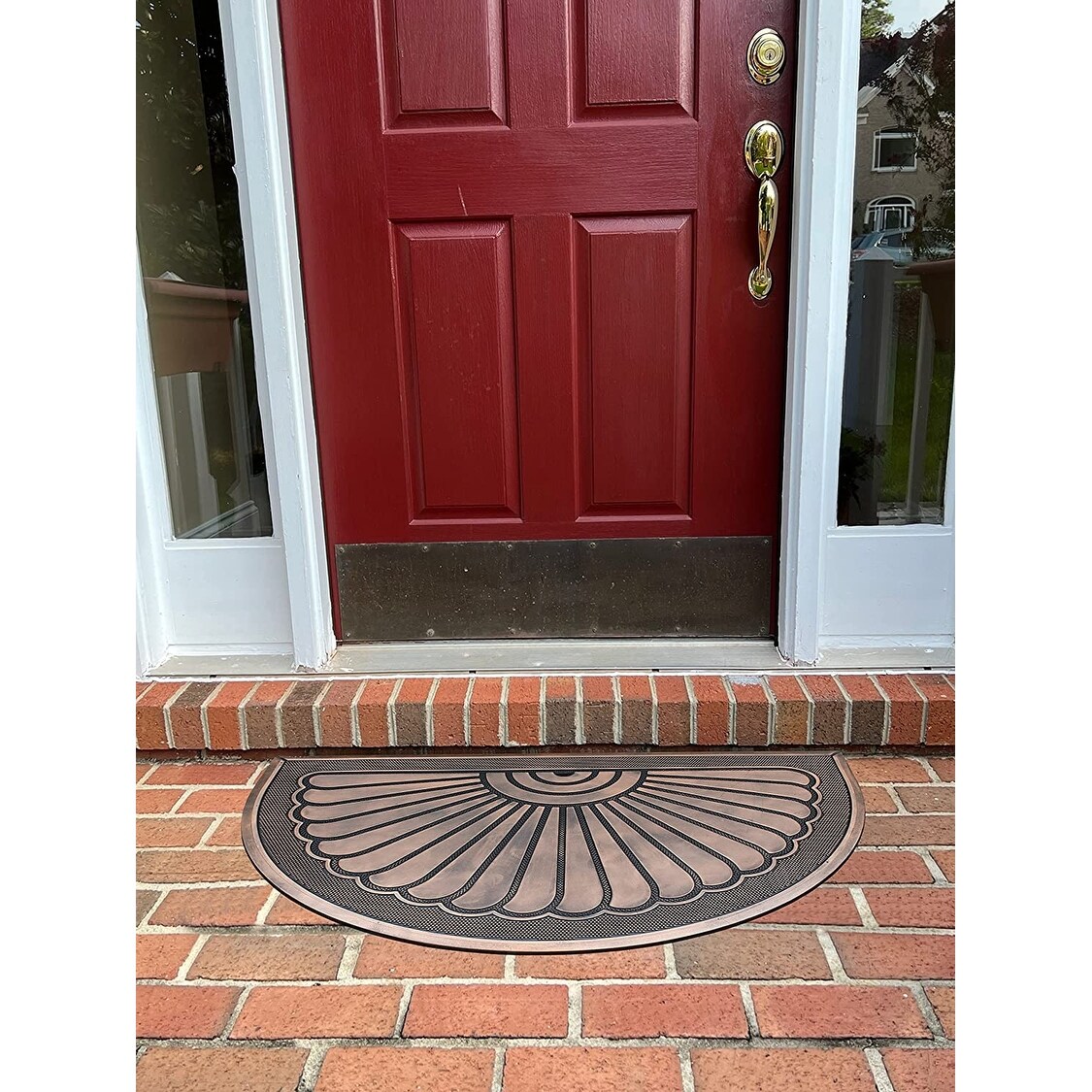 MIBAO Entrance Door Mat Large Heavy Duty Front Outdoor Rug Non-Slip Welcome for