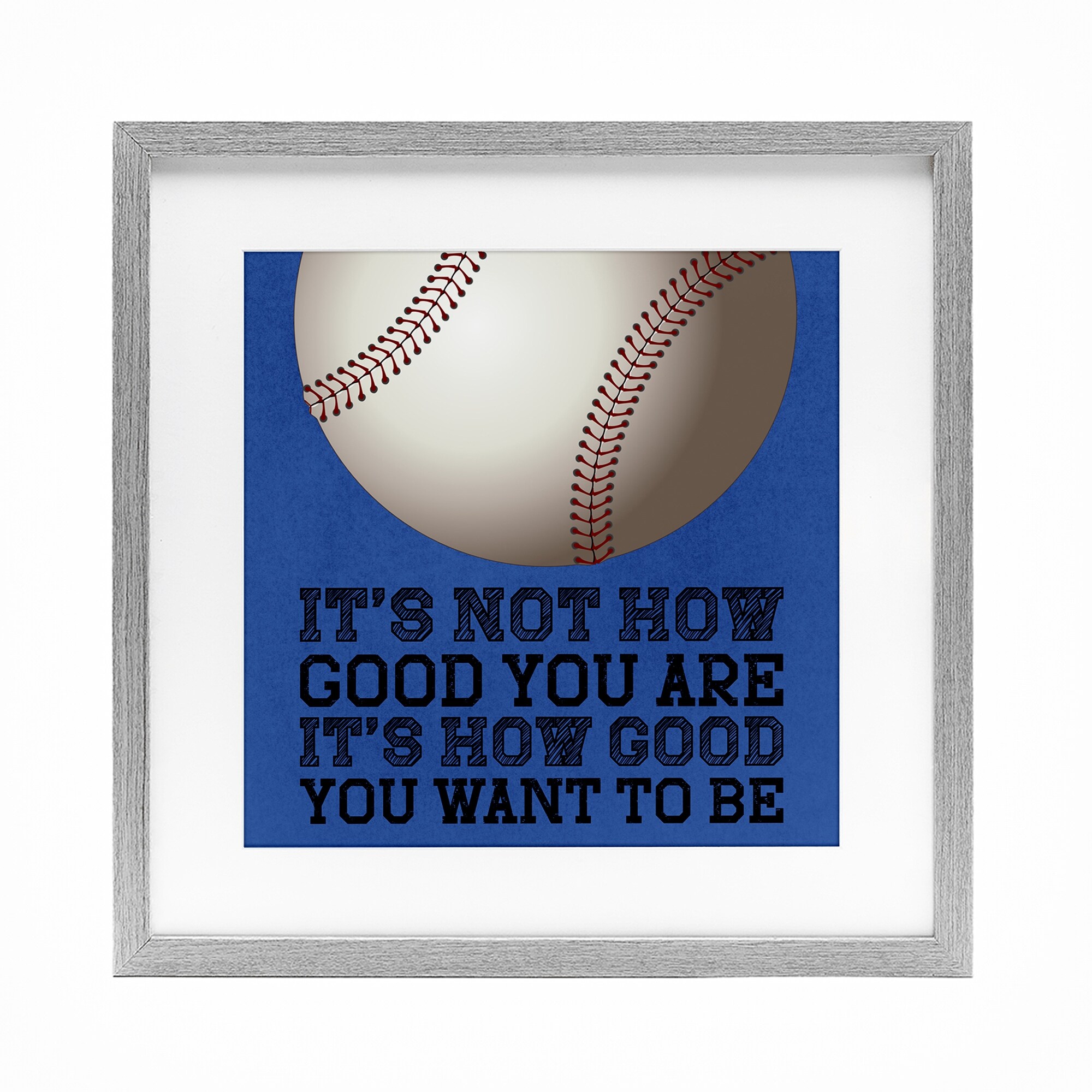 Stupell How Good You Want To Be Under Glass Framed Design By Marcus Prime