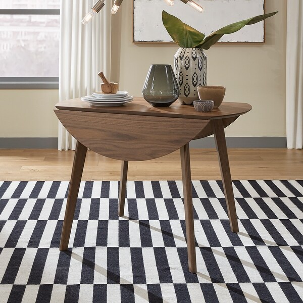 Space Savers Satin Walnut Drop Leaf Table. Opens flyout.