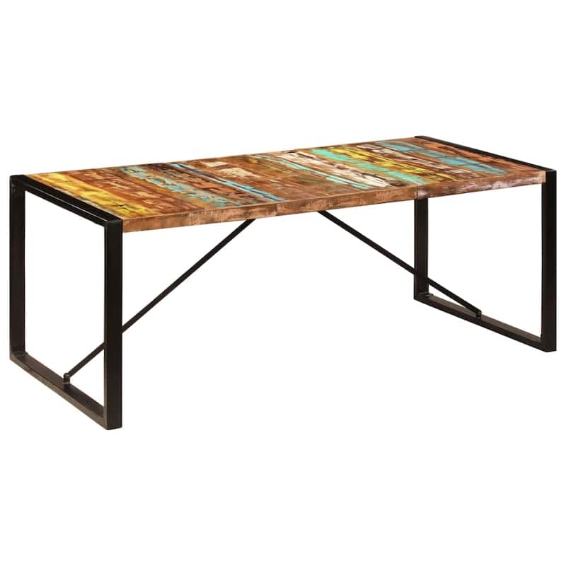 vidaXL Dining Table Kitchen Dining Room Table Furniture for Breakfast Dinner