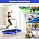 preview thumbnail 7 of 20, Goplus 50'' Trampoline for 2 People Foldable Rebouncer w/Adjustable - See Details