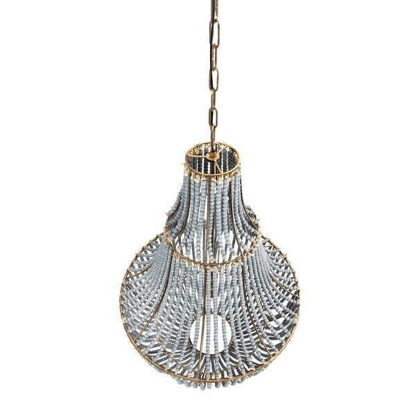 Beaded draped chandelier cheap